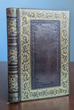 1817 William Cowper The Task Antique Full Leather Fine Gilt Binding Illustrated picture