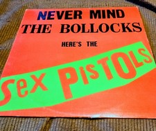 SEX PISTOLS LP Never Mind The Bullocks BSK3147 3rd PRESS  picture