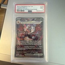 2024 POKEMON PAF EN-PALDEAN FATES SPECIAL ILLUSTRATION RARE CHARIZARD EX PSA 9 picture