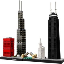 Architecture: Chicago 21033 Skyline Building Set New Sealed Retired picture