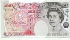 UK GREAT BRITAIN 50 POUNDS P 388. UNC CONDITION. 2RW 21MAR picture