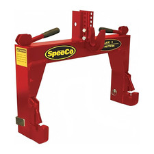 SpeeCo Red 3-Point Quick Hitch Category 1, No Bushings Required, 2000 lb Lift picture