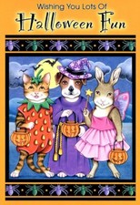 Wishing You Lots Of Halloween Fun - Halloween Greeting Card - 25186 picture