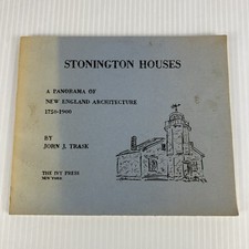 Stonington Houses : Panorama of New England Architecture 1750 1900 Connecticut picture