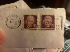 INCREDIBLY RARE Purple Dwight Eisenhower 8 Cent 1970 USA Stamp picture