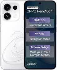 OPPO Reno16c 5G | 256GB | 8GB RAM | Starry White | Global Version Unlocked NFC picture
