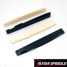 Acoustic Classical Guitar Saddle Black or White Bridge 71mm 7cm picture