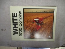 Original 1979 White Farm Equipment Model 9700 Combine 15 page Brochure picture