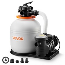 VEVOR Sand Filter Pump for Above Ground Swimming Pools 16 in 4400 GPH 0.75 HP picture