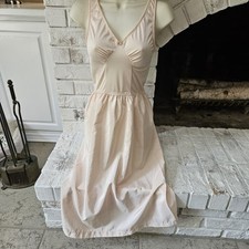 Vintage OLGA One Piece Slip Dress Sleep The Ultra liner Size 34 Style 1350 picture