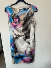 Ann Taylor Watercolor Floral Dress Size 6 picture