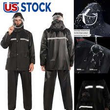 Rain Suit for Men Women Jackets Pant Gear Raincoat Waterproof motorcycle picture