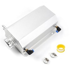 RASTP Universal 2L Coolant Overflow Tank, Aluminum Coolant Radiator Tank,Rese... picture