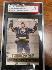 2015-16 Upper Deck Canvas Young Guns Sam Reinhart KSA 10 picture