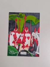 1/1 Topps Disneyland 70th Anniversary Sketch Card - Alice In Wonderland picture