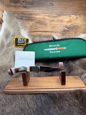 Buck WBC 532 Knife Stag Handle Stainless Blade & Feature Leather Sheath Mint Box picture
