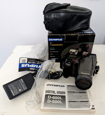 VTG Olympus D600L Digital SLR Camera Bundle +3 SmartMedia Cards Works Great picture