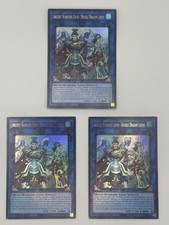 YuGiOh 3x Ancient Warriors Oath - Double Dragon Lords MAMO-EN088 1st Edition NM picture