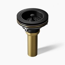 Kohler K-8801-BL Duostrainer Basket Matte Black picture