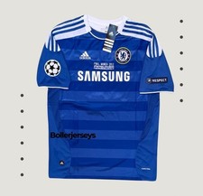 Didier Drogba 11 Chelsea FC 2011/2012 Champions League Final Jersey SHIRT picture