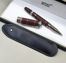 COMBO* Montblanc Sir Arthur Conan Doyle Rollerball Pen With Box And Pouch picture