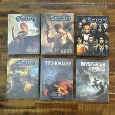 White Wolf Scion 2nd Edition RPG Book Lot: Origin, Hero, Ragnarok + More picture