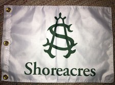 SHOREACRES SHORE ACRES COUNTRY CLUB GOLF PIN FLAG WITH GROMMETS  picture