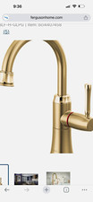 Brizo 61358LF-H-GLPG Instant Hot Faucet, Lever, Gold, Countertop NSF/CSA picture