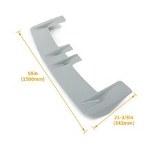 PAINTABLE TRUCK CAB SUN-VISOR FOR FORD F-250/F-350/F-450/F-550 SUPER DUTY 99-16 picture