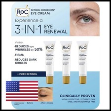 Eye See RoC Line Smoothing Eye Cream 0.6 Fluid Ounce (Pack of 3) picture