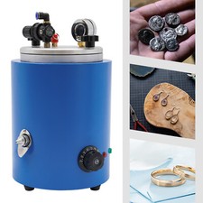 350W Round Wax Injector for Jewelry Making, 2.5kg Capacity, Digital Temp picture