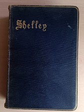 Shelley Poems Percy Bysshe Shelley 1919 Oxford Leather Gilt Edges Hutchinson picture