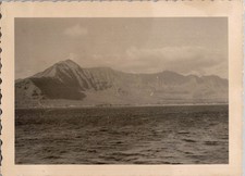 1951 Vintage Photograph Waianae Oahu Hawaii Coastal Mountains Ocean Scenery picture