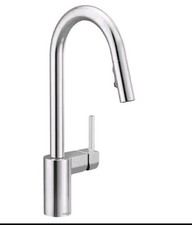 MOEN 7565 Align Chrome Single-Handle Faucet, Single Mount, Kitchen Power Clean picture