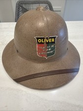Oliver Tractor Salesman Sample Hawley Tropper Hat Nice Old Stock Advertising IL picture