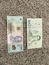 500.000 vnd Viet Nam Dong & Thailand 20 Baht Banknotes 100%Authentic-collectible picture