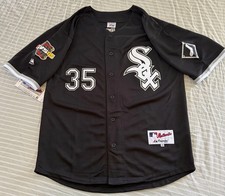 Frank Thomas Chicago White Sox 2005 World Series Alt Black Men's Jersey picture