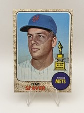 Tom Seaver 1968 Topps Rookie Cup #45 VG picture