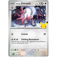 Hisuian Zoroark 123/128 30th Celebration Holo picture