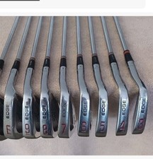1989 BEN HOGAN EDGE FORGED IRONS 3-E Apex4 Stiff Shafts RH Very Good Condition picture