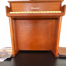 Schoenhut Vintage Wooden Toy Piano Educational Music Art Toy picture