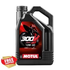 Motul 300V Factory Line Road Racing 5W40 4T Synthetic Racing Motor Oil with E... picture