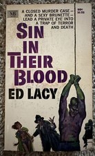 🩸‼️Ed LACY / Sin in Their Blood 1st Edition 1952 RARE📕 picture