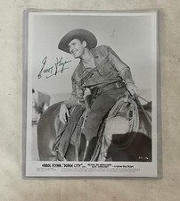 Errol Flynn Signed 8x10 Photo Dodge City 1939 Vintage Autograph Warner Bros picture
