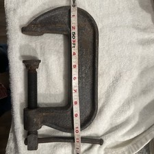 Vintage 10 Inch No. 4 W G Lecount C-Clamp Heavy Duty Made In USA picture