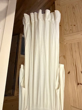 Women's creme Long Sleeve cotton nylon mix. Size sm/med picture