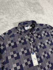 Southern Tide Shirt Men’s Medium Bombay Runner Plaid Classic Fit Button Up picture
