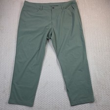 Lululemon Mens Commission Pant Classic Sage Green 40x26 LM5AQGS.0 picture