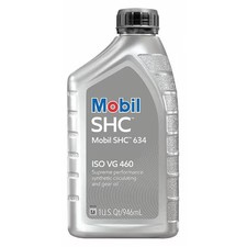 Mobil 123018 Gear Oil, Bottle, 1 Qt, Shc 634, 460, Orange picture