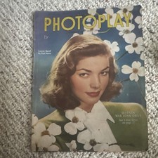 Photoplay Magazine June 1945 Lauren Bacall picture